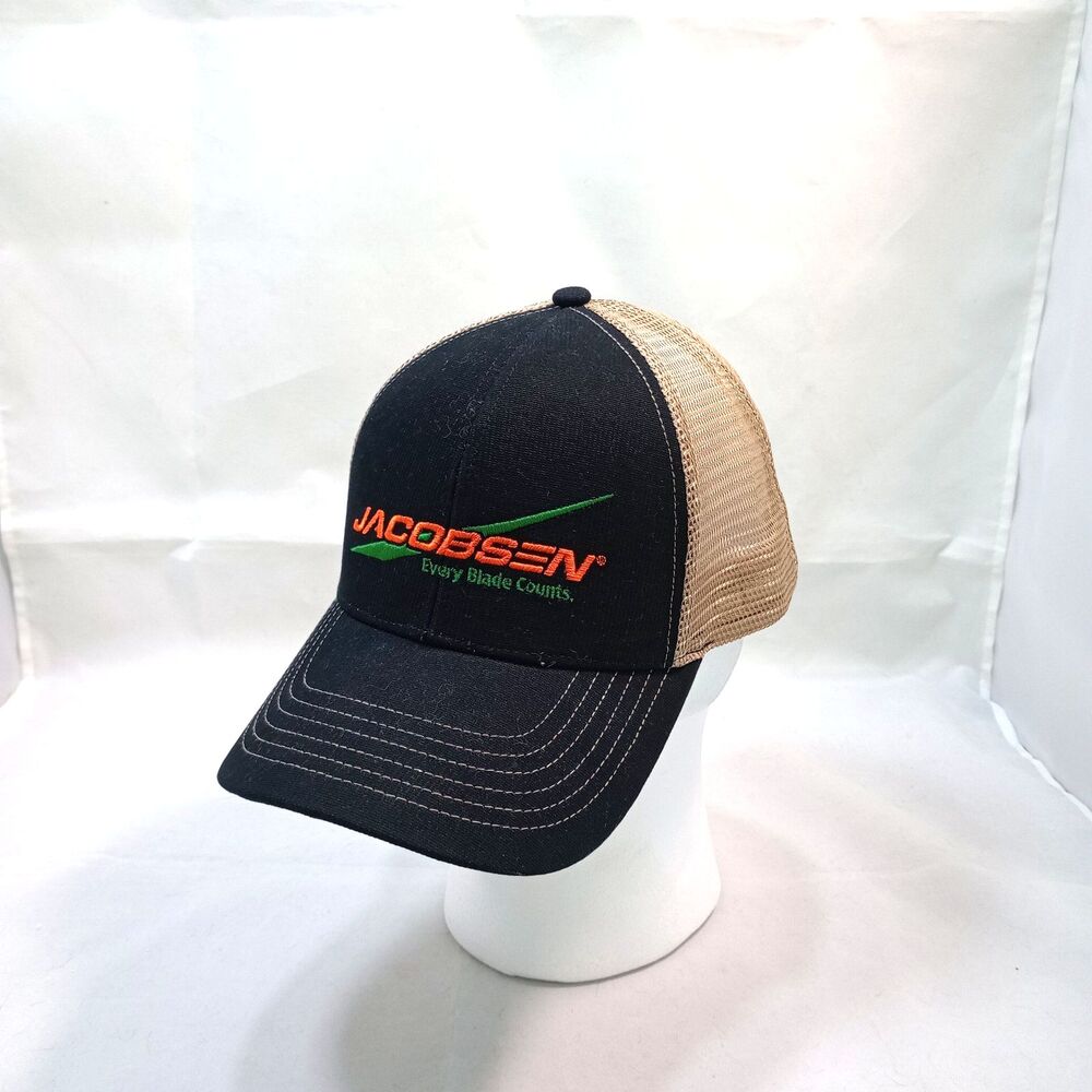 Jacobsen Mowers Turf Equipment Strapback Adjustable Cap 6 Panel
